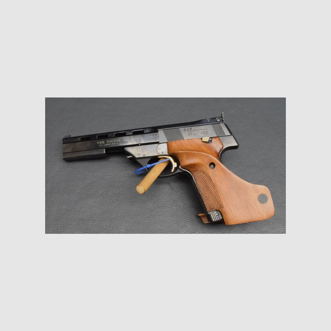 High Standard Sportpistole Modell "The Victor", Kaliber 22lr, sehr gut