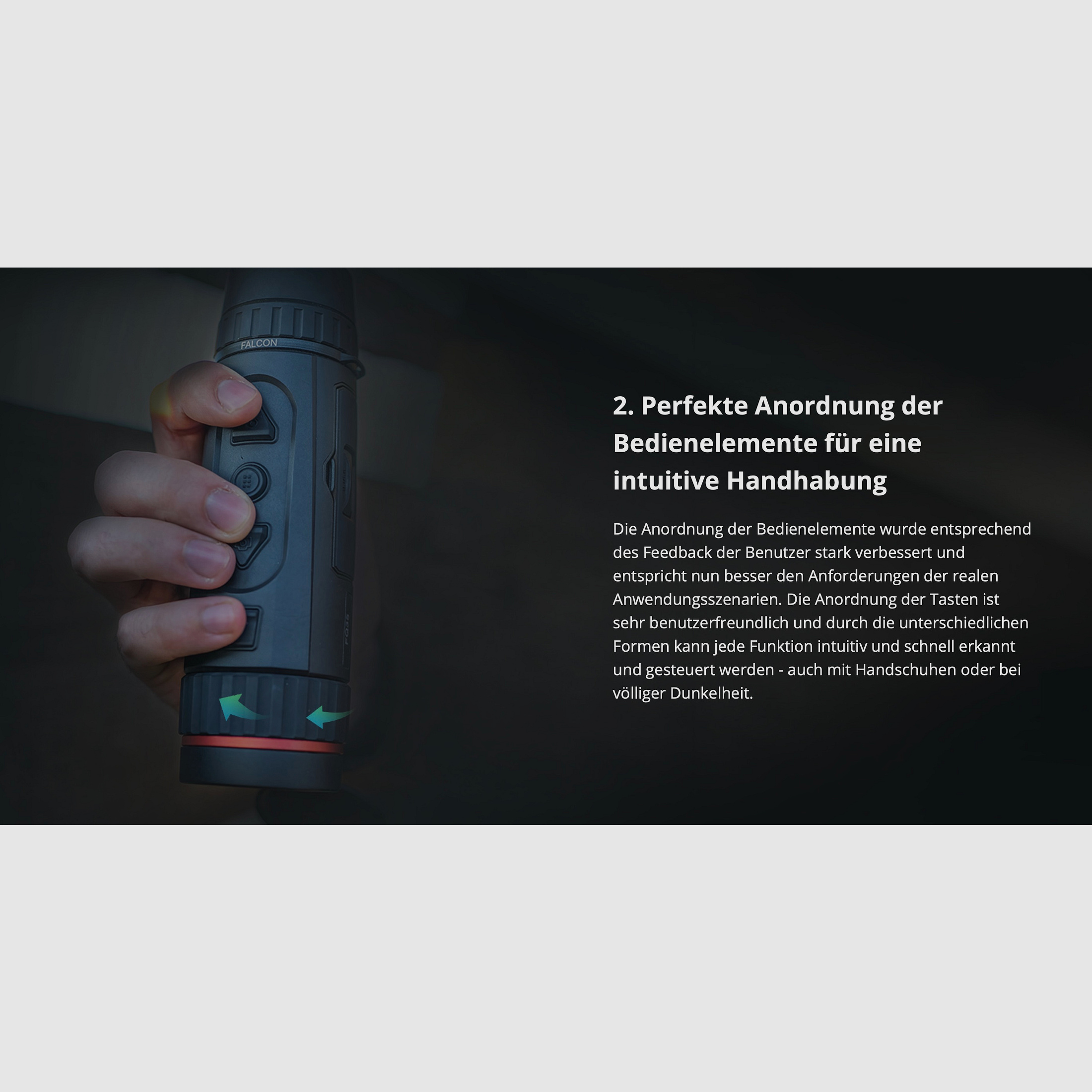 Hikmicro Monocular Falcon FQ35 Thermal Imaging Camera 640 x 512 12 μm <20 mK