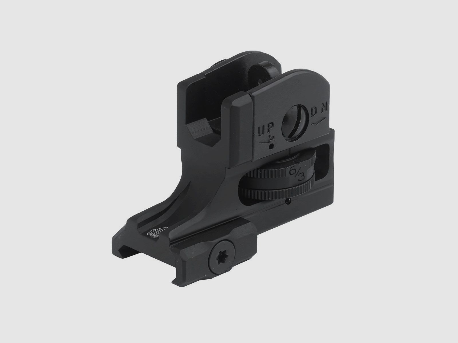 UTG - Celownik przeziernikowy do AR15 A2 - Picatinny - Czarna - MT-950RS03, zdjęcie 1 z 3
