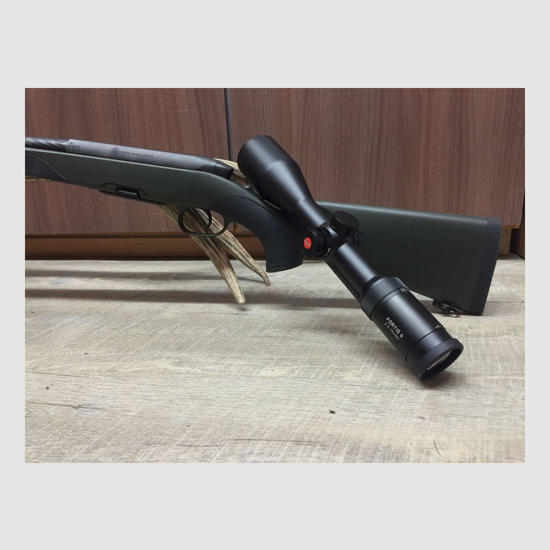 Steyr Mannlicher SM 12 SX, with Leica Fortis 6 2.5-15x56 i