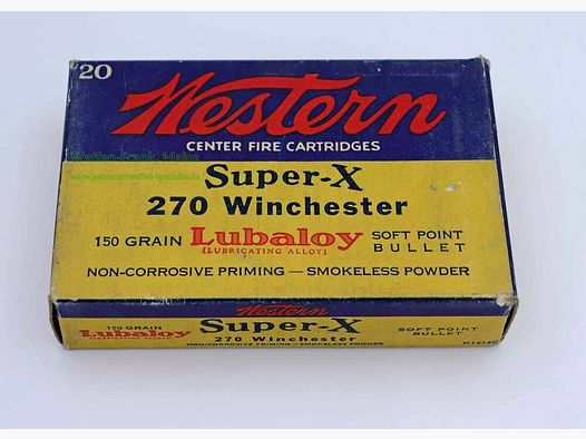 Winchester - USA Büchsenpatronen .270Win