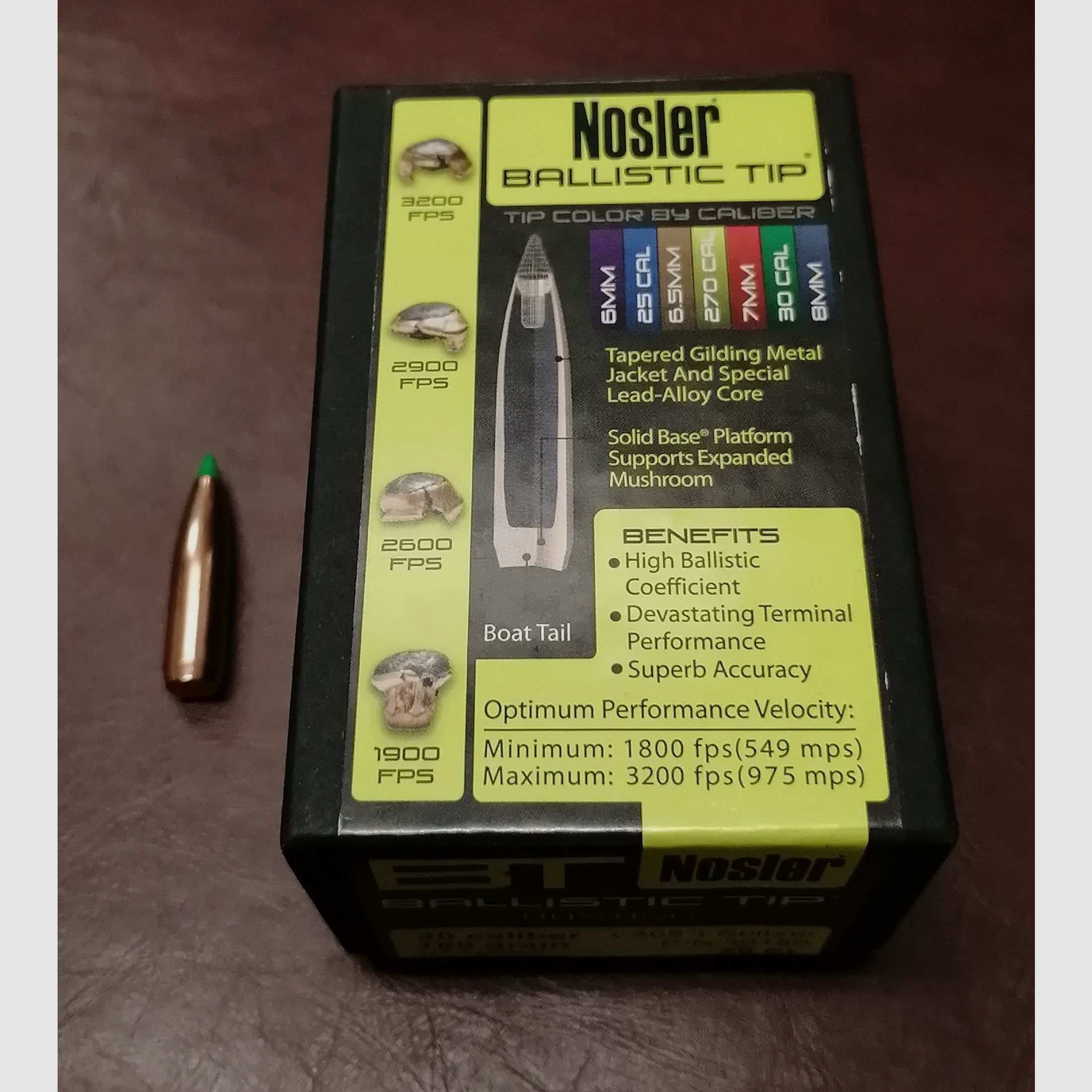 Nosler Ballistic Tip Kogels