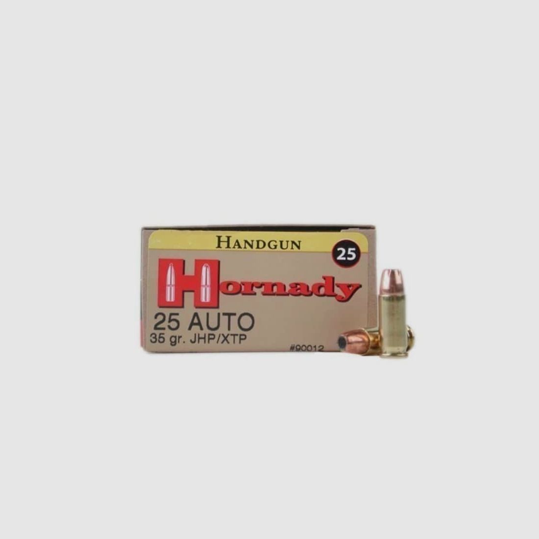 Hornady Custom .25 ACP 35GR XTP 25 cartucce