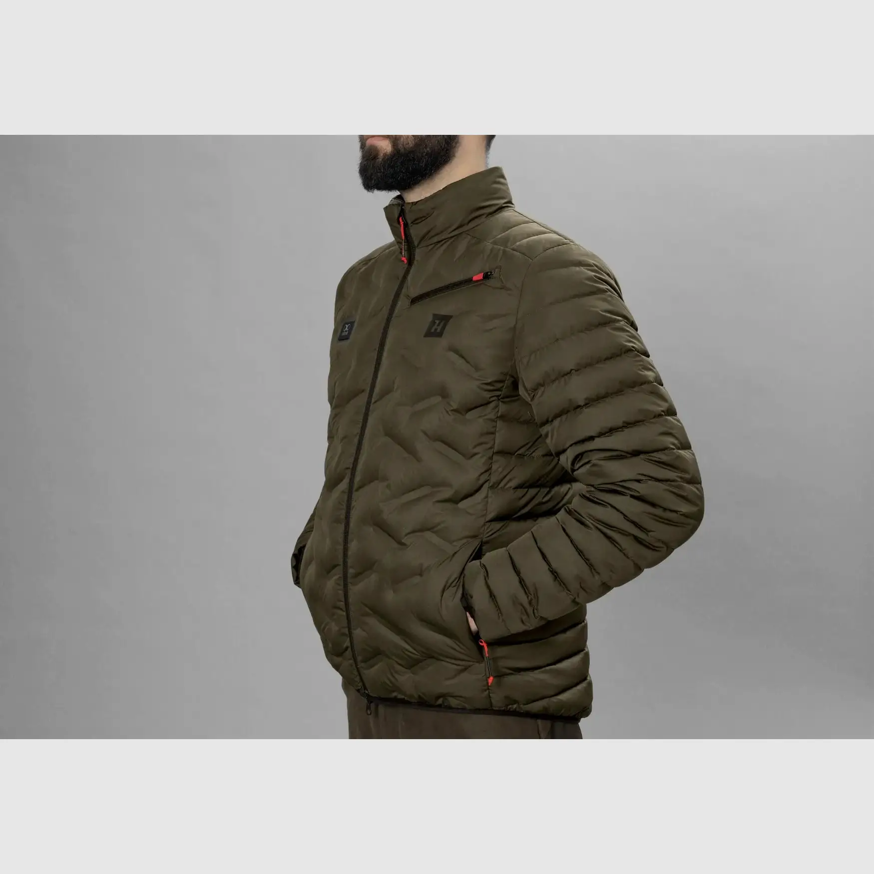 Härkila Clim8 Insulated Jacket, willow green, afbeelding 4 van 6