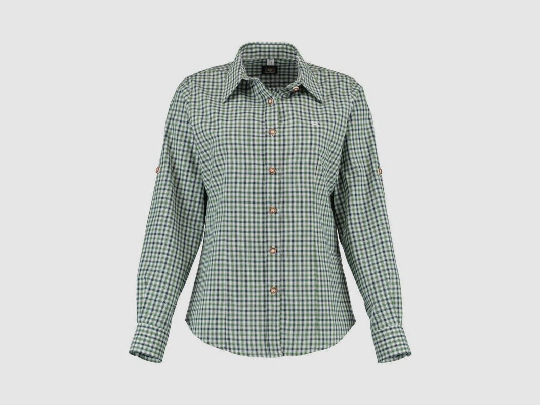 Os Trachten women's checkered shirt