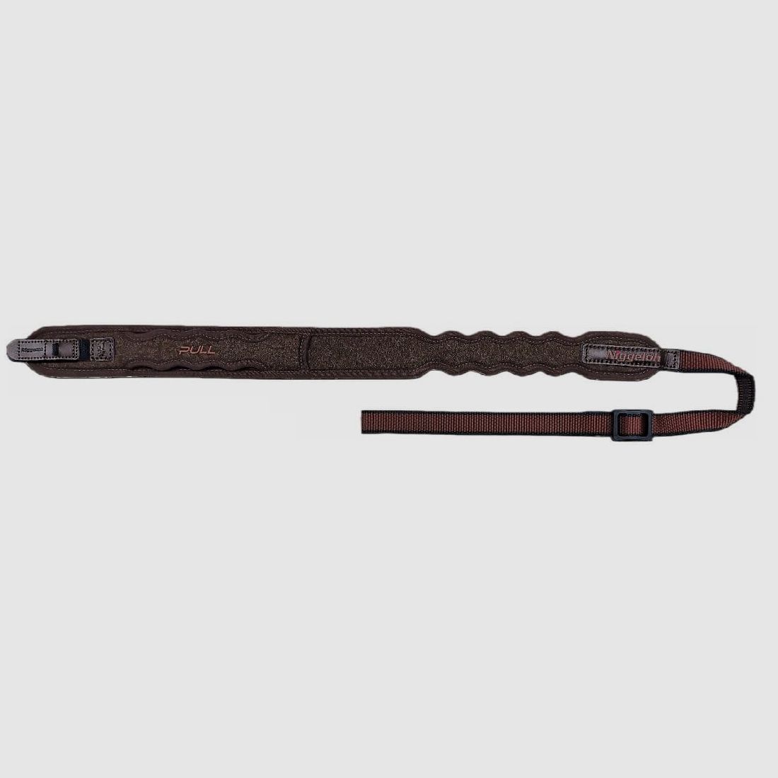 Niggeloh Flintengurt PULL Classic Loden braun mit Schnellverschlüssen