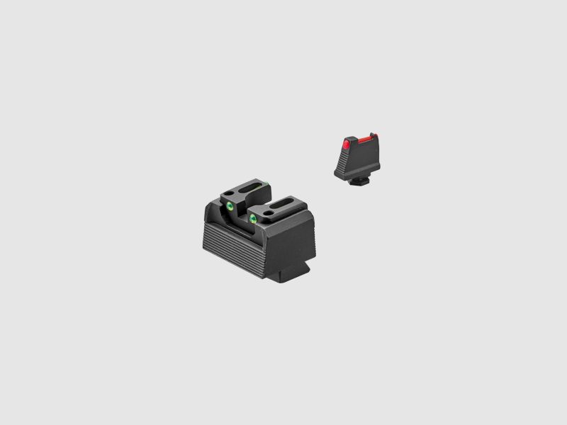RD Visier 3-Dot Fiber Glock 17-48+X Optic Ready