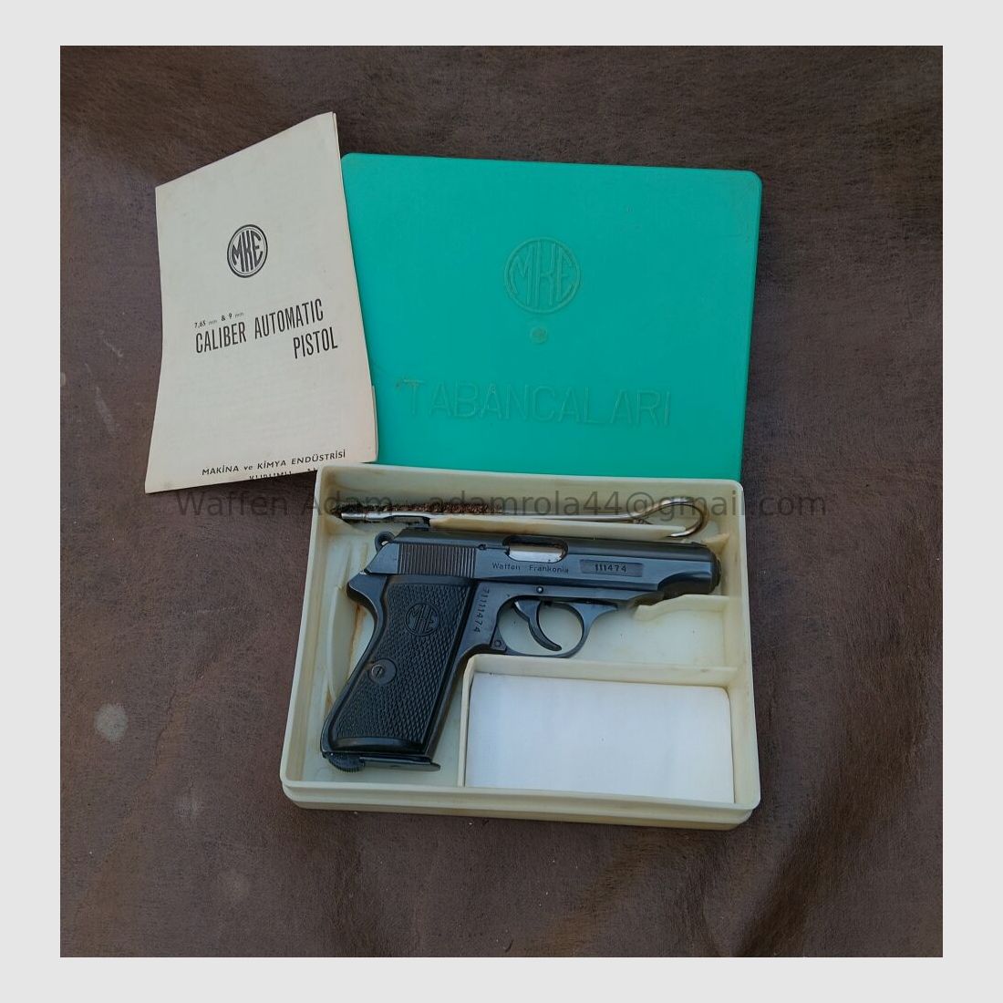 M.K.E Kirikkale Walther PP clone, Frankonia