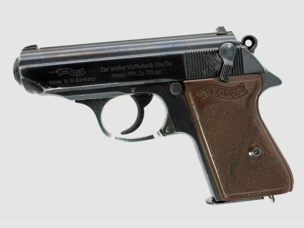Walther Sport- und Behördenwaffen Walther PPK Kal. 7,65 Top Stahlgriffstück