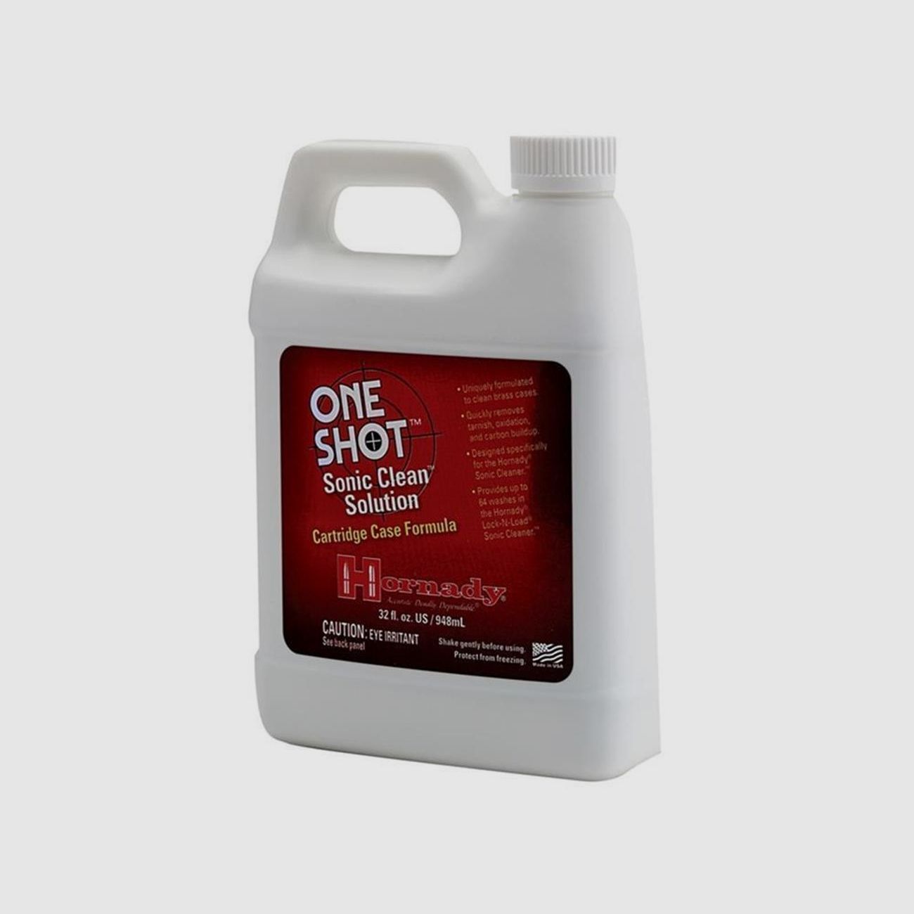 Hornady Lock-N-Load Sonic Clean Solution Brass Cases 1 Gallon/ 3,8 Liter / One Shot LNL Ultraschall Reinigungskonzentrat