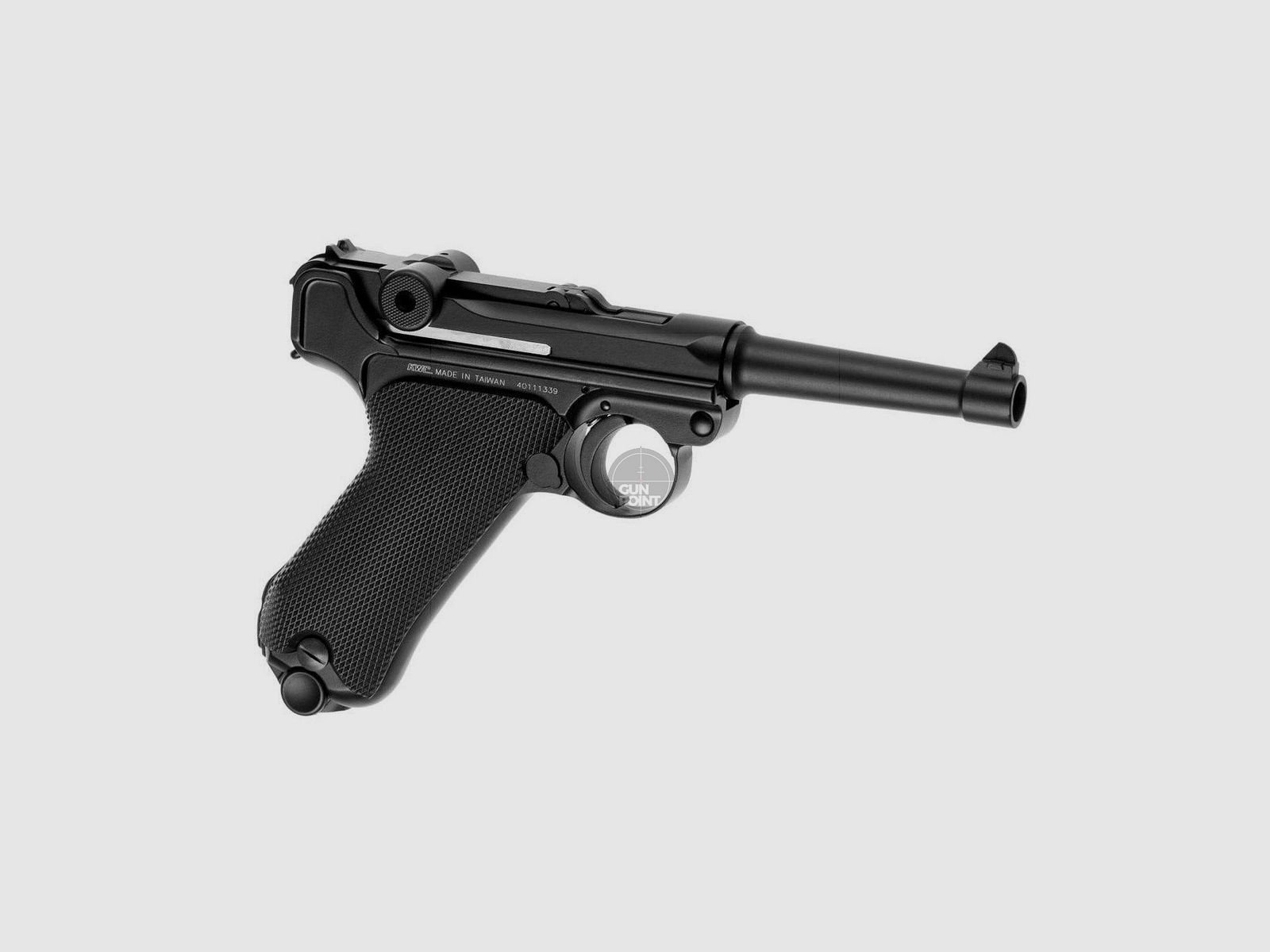 Airsoft - Pistool - KWC P08 Full Metal Co2 - vanaf 18, meer dan 0,5 Joule