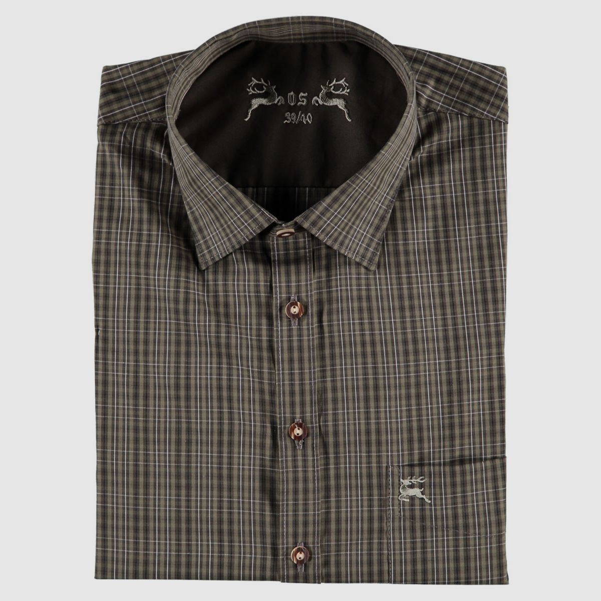 Orbis Hemd grün kariert