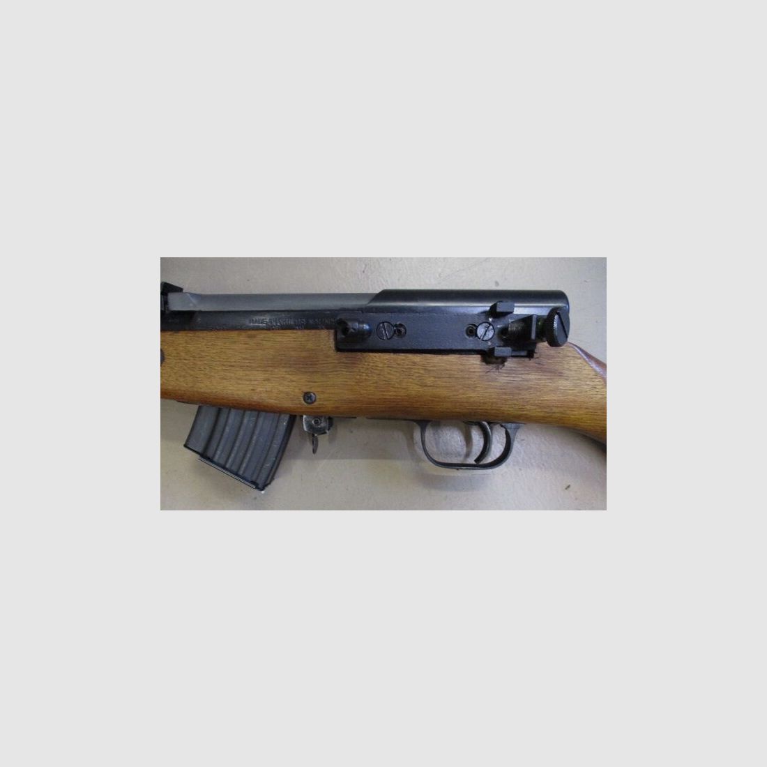 Self-loading rifle Nornico SKS with removable AK47 magazines and SKS mount