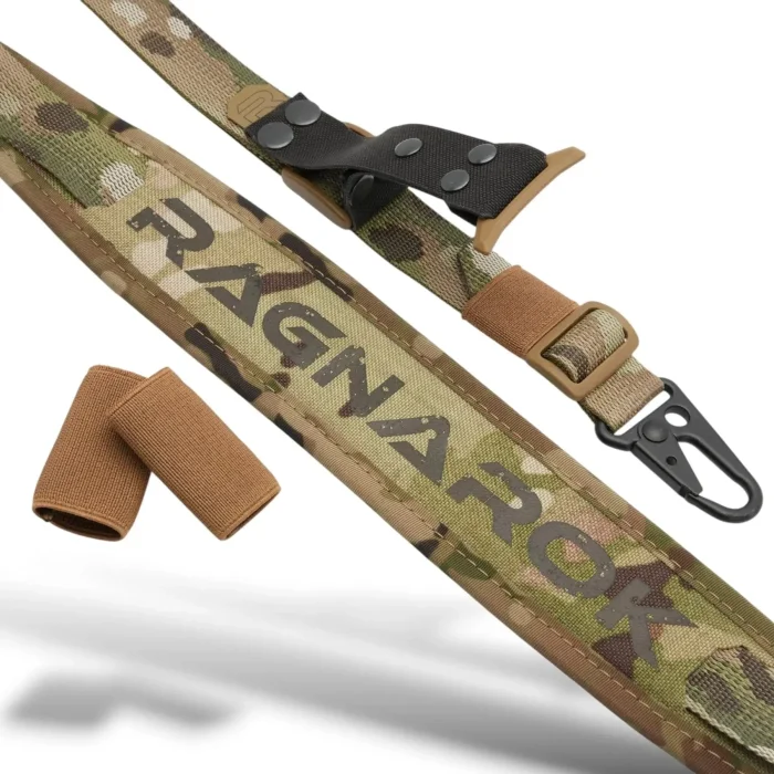 Cinghia per fucile RAGNAROK a uno/due punti con ampia imbottitura per la spalla RAGNARR Gen.II HK - Multicam, immagine 2 di 4