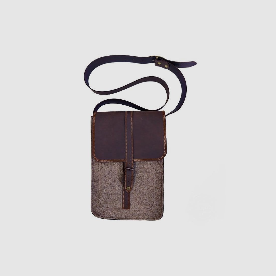 AKAH Messenger-Tasche Wollfilz