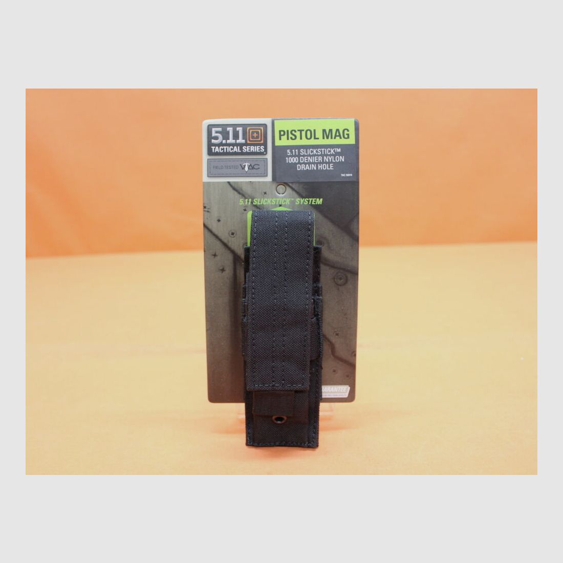 5.11 5.11 Pistool Mag Pouch (58711) 019 Zwarte magazijntas voor 1 pistoolmagazijn (SlickStick Systeem)