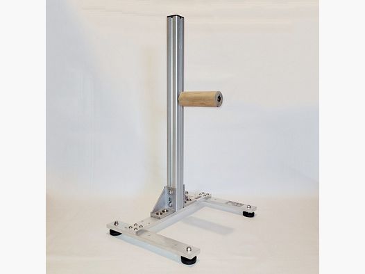 KGF Auflagestativ - Auflageständer Alu H-600-Basic mit Buchenholz-Auflage 