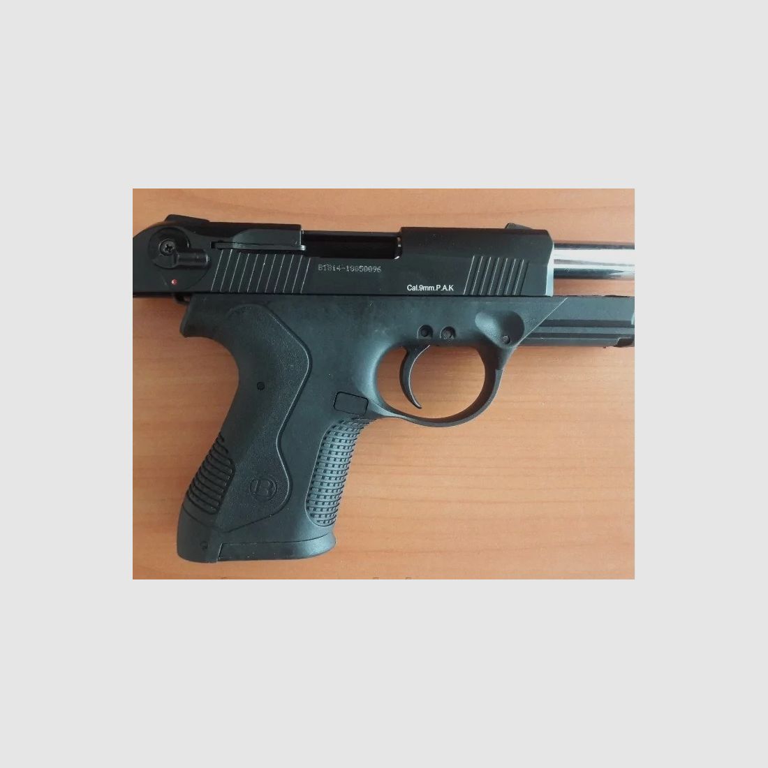 BLOW TR14D Green Carrera RS 30 9mm P.A.K. blank firing pistol in modern sport pistol style
