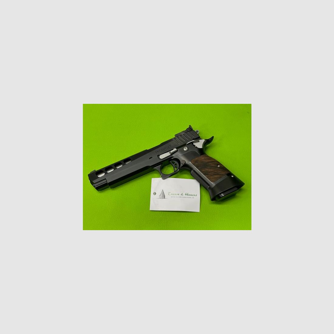 PROARMIS Mod. PROTARGET schwarz - Lauflänge 6" - Kaliber 9mm Luger - Sportpistole - Tramm & Hinners Hamburg - Sport- und Jagdwaffen