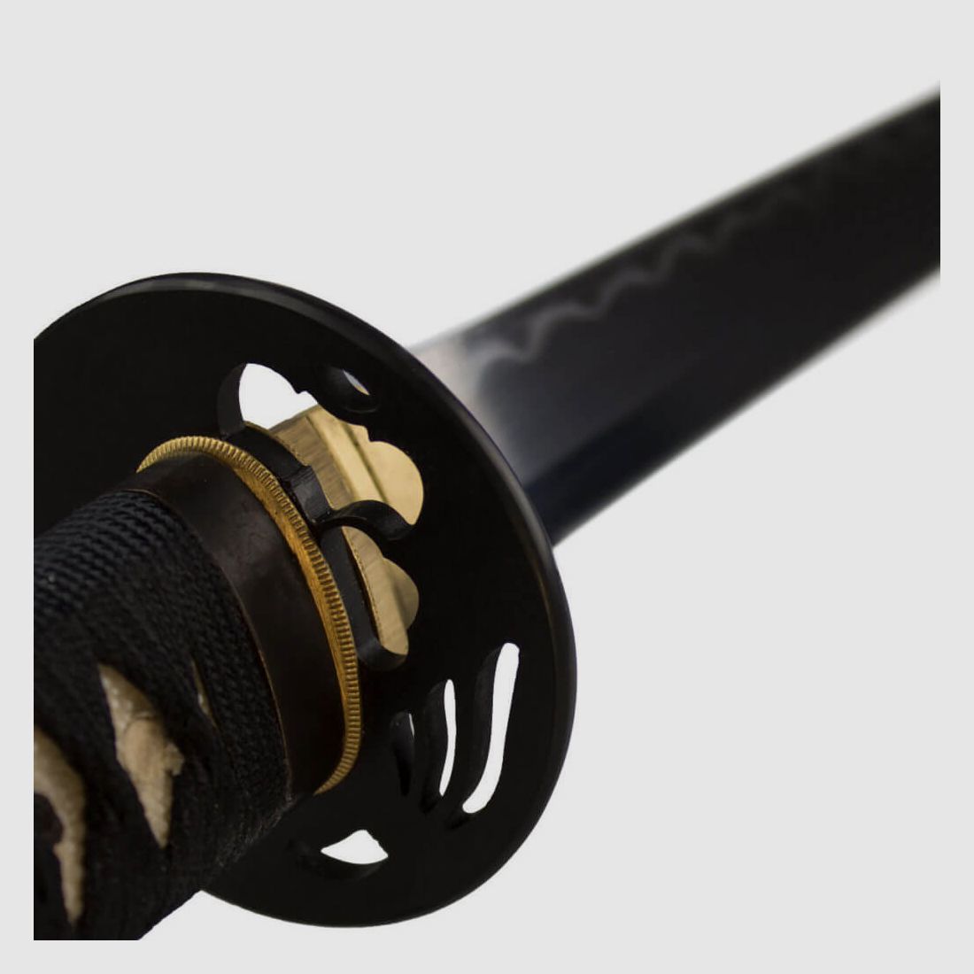 DerShogun Katana Miecz Samuraja - ręcznie robiony - stal węglowa 1095 z utwardzaniem gliną!