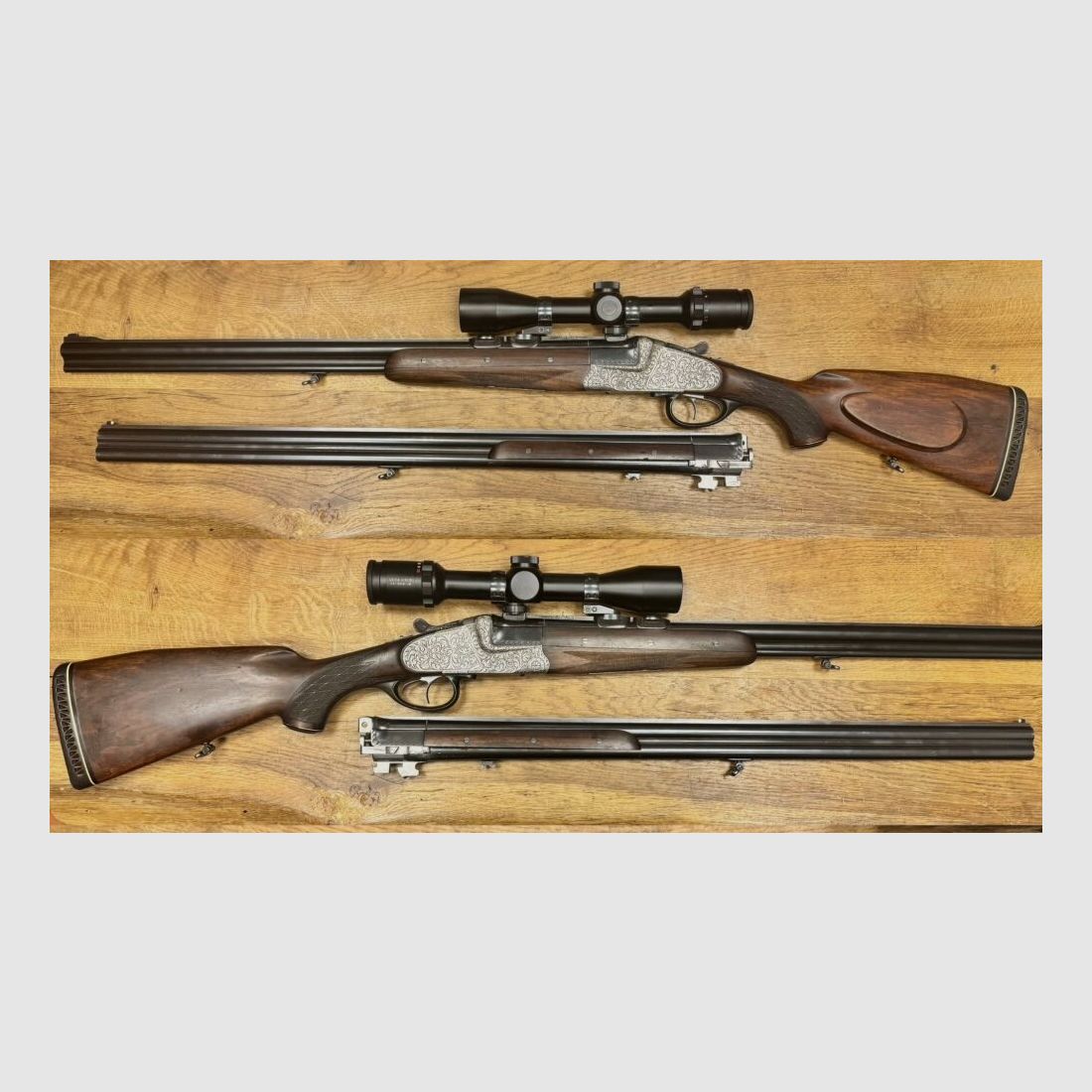 Krieghoff Ulm Primus Escopeta de Perrotes con Cañón Intercambiable y Leica Visus, imagen 1 de 6