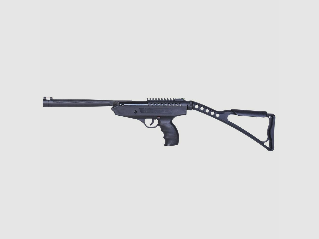 BO Langley Pro Sniper Schwarz 4,5mm - Druckluft Federdruck Knicklauf