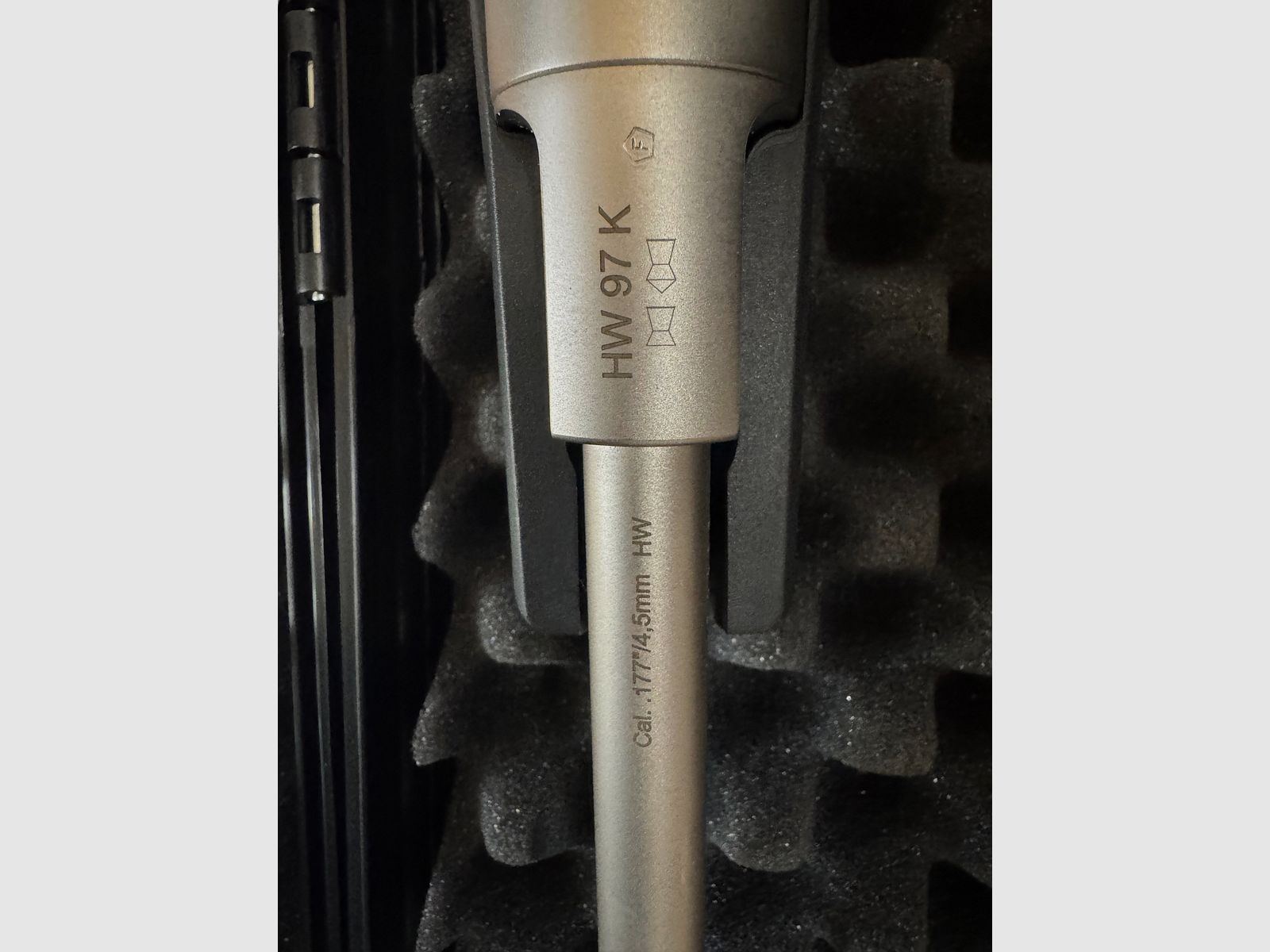 HW 97K Steel Top condition, less than 500 shots. With case and receipt.