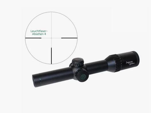Professor Optiken Ammersee - 1-6x24 HD V2, Leuchtfaser-Absehen 4