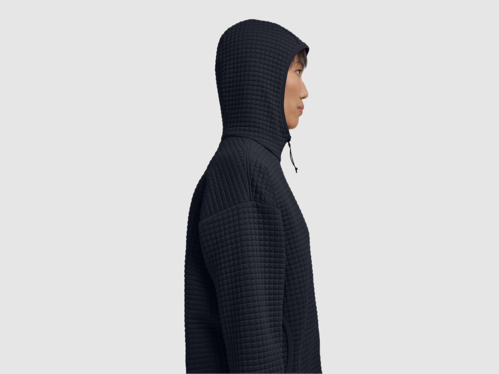 JACK WOLFSKIN Mogari Hooded Fz W Dark Navy