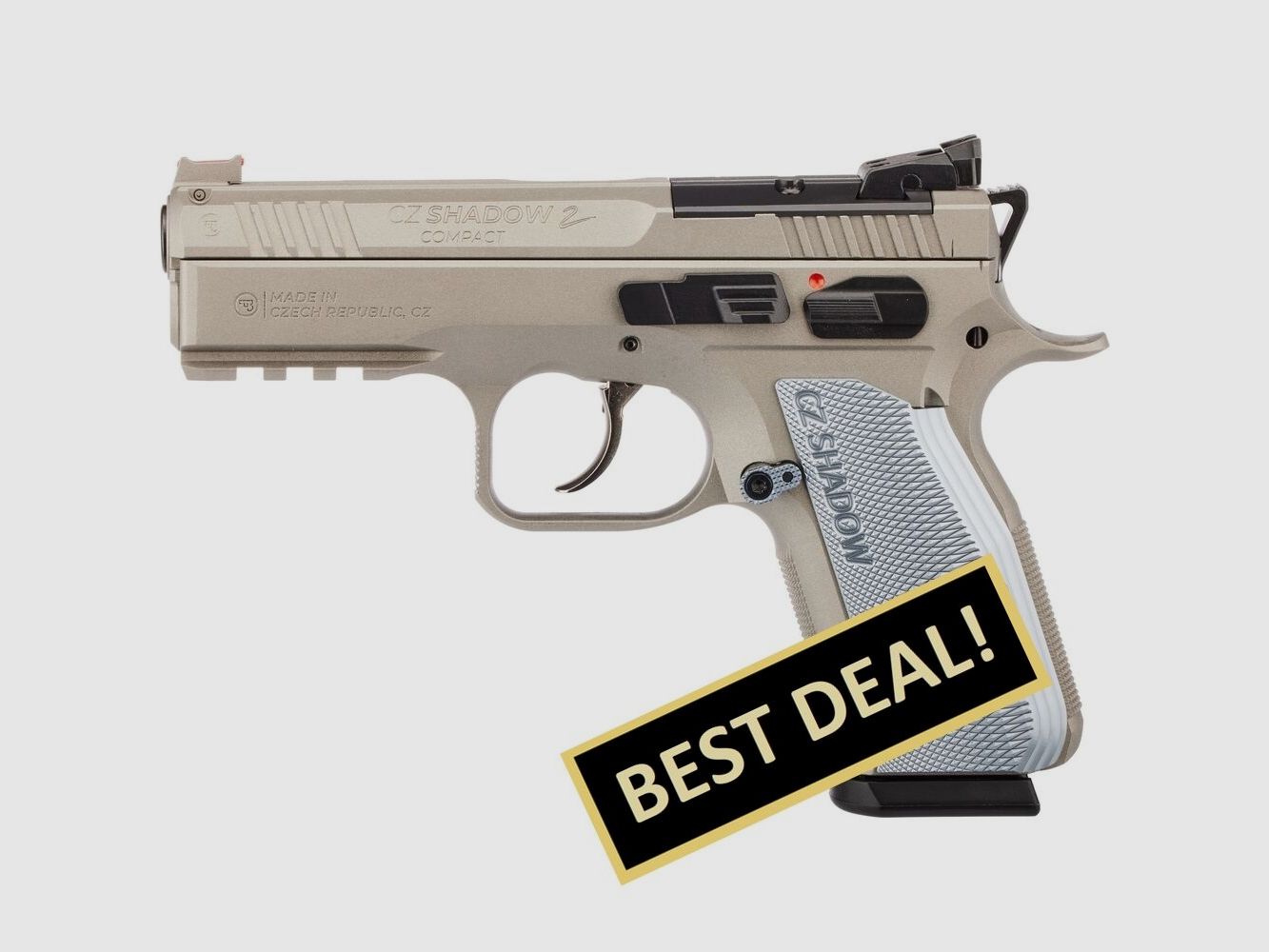 CZ Pistole Shadow 2 Compact Titan OR Silver 9 mm Luger