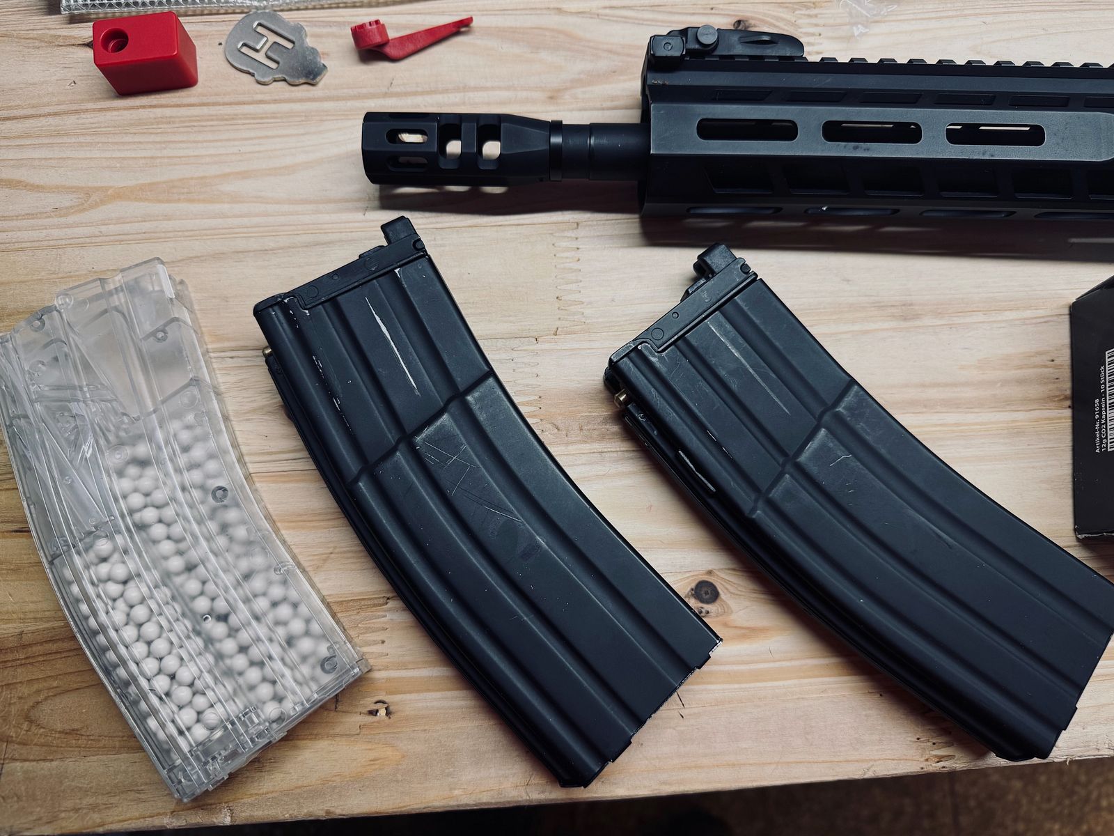 APS M4 X2 Xtreme Rifle Vollmetall GBox CO2BB 6mm BB schwarz