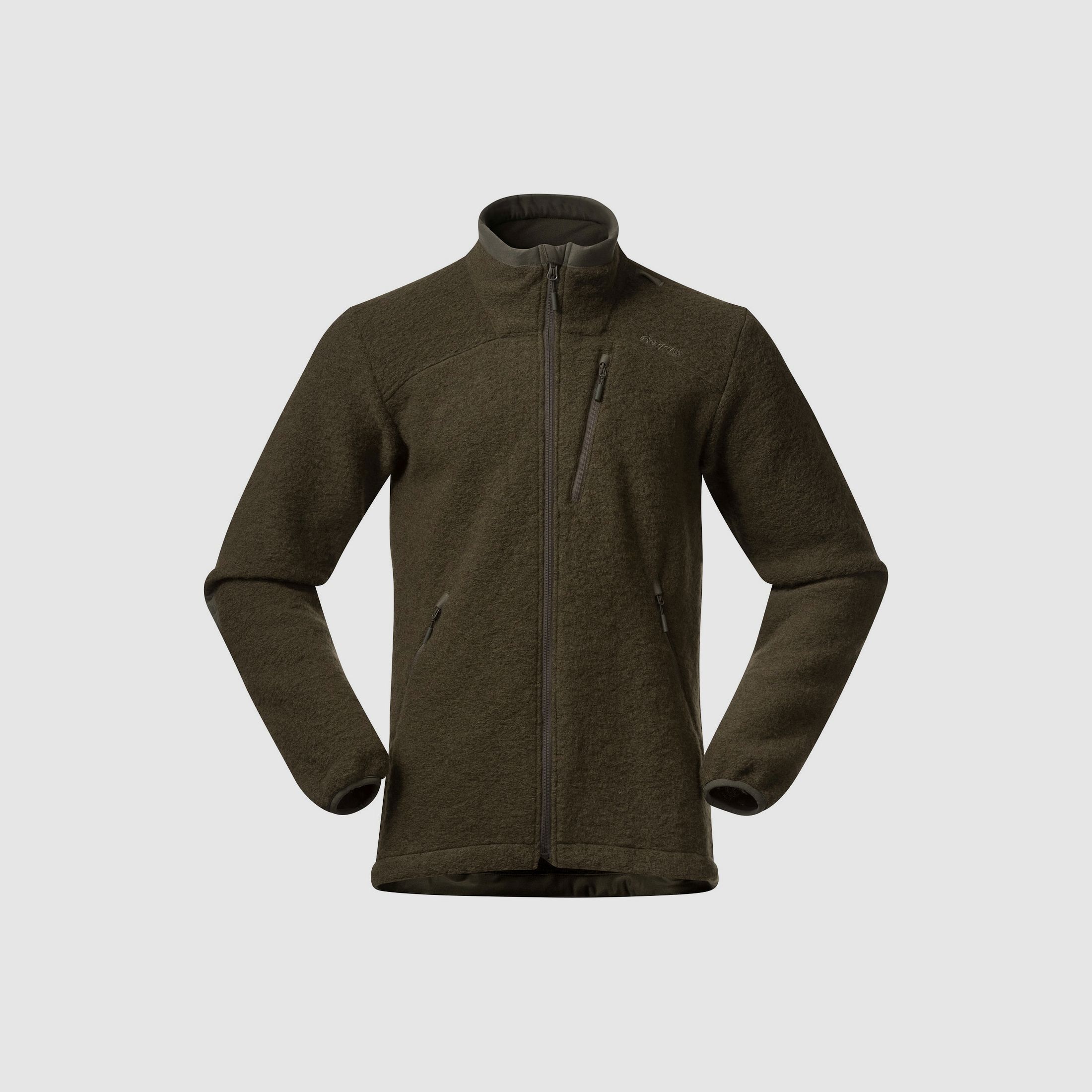 Bergans Myrull Chaqueta Outdoor Hombre Verde Oscuro Barro XXL