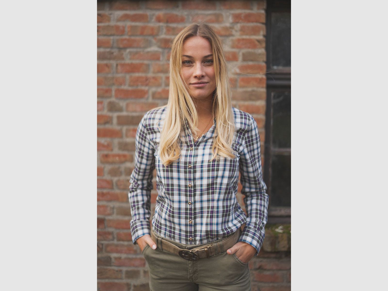 OS TRACHTEN CHEMISE FEMME À CARREAUX, image 3 sur 3