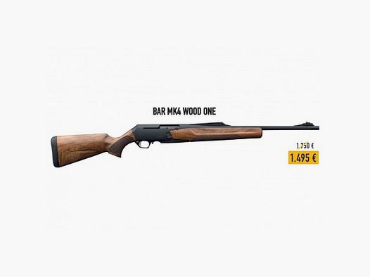 Rifle Browning Bar Mk4 Wood One