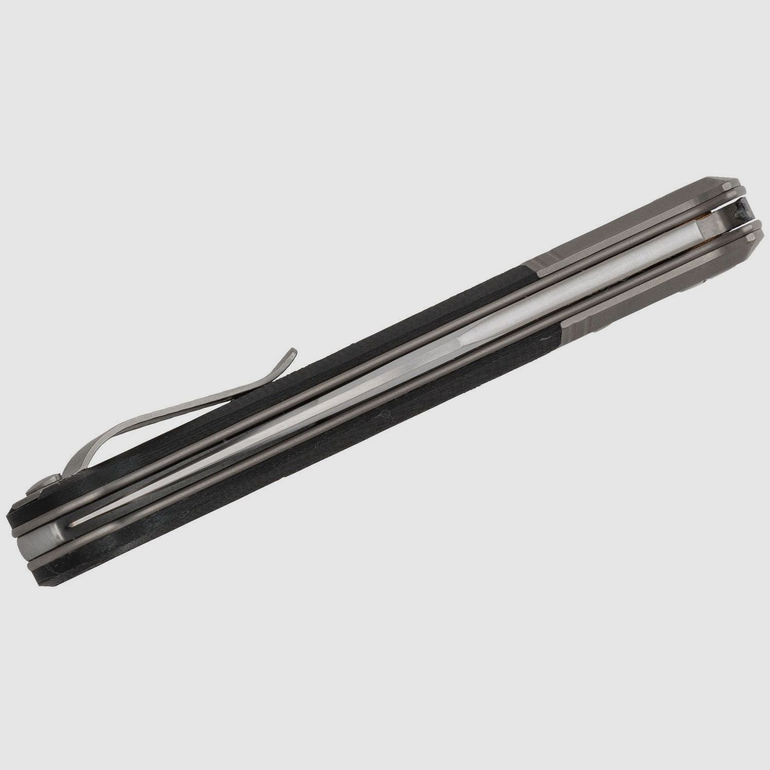 Gitano GT01 GBK, Niolox Clip Point-Klinge, schwarzer G10-Griff | 97324