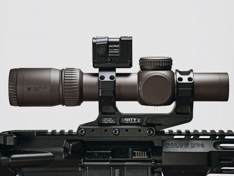 UNITY Tactical MRDS Anello Superiore per Fast LPVO FDE, Diametro Anello 34 mm