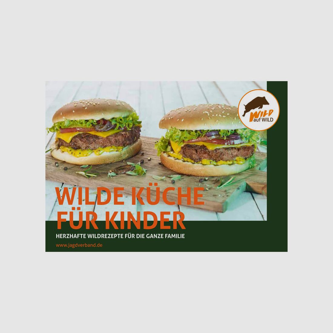 Rezeptbroschüre "Wilde Küche für Kinder"