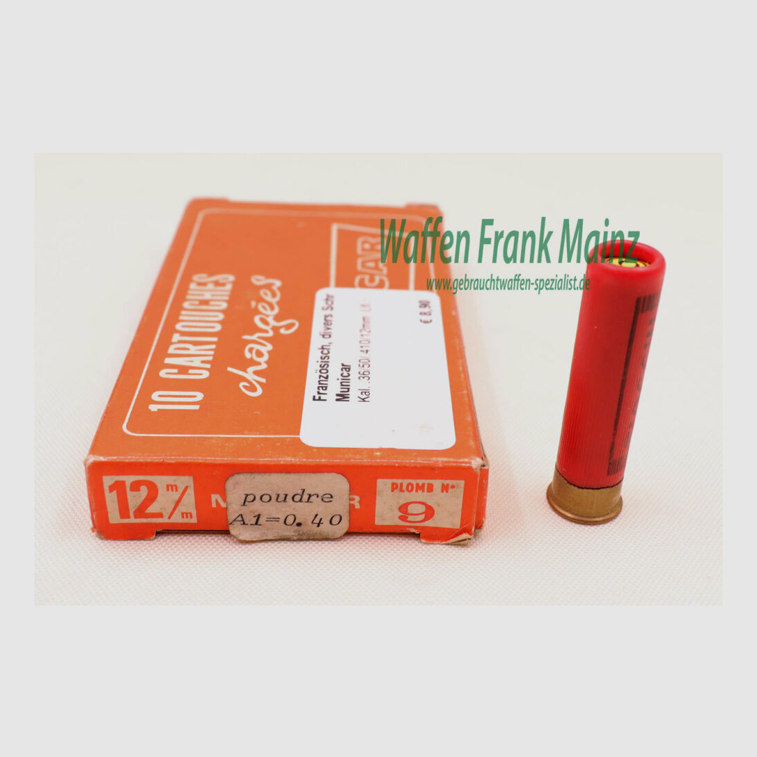 French, various Municar .36/50/.410/12mm