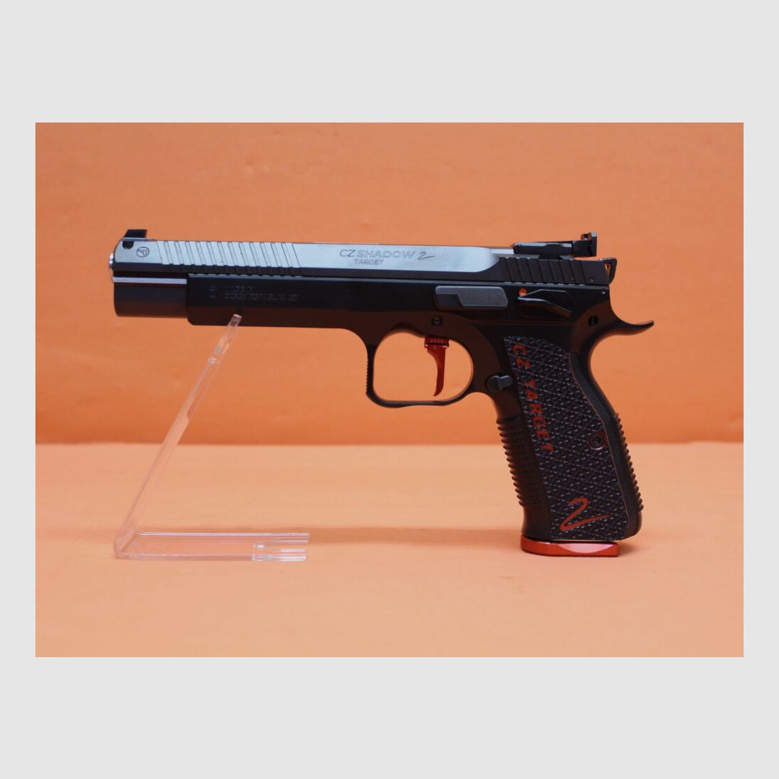 CZUB Ha.Pistol 9mmLuger CZUB CZ SHADOW 2 TARGET 6" SA trigger/ 153mm barrel/ 3 magazines CZ 75 (9mmPara/9x19)
