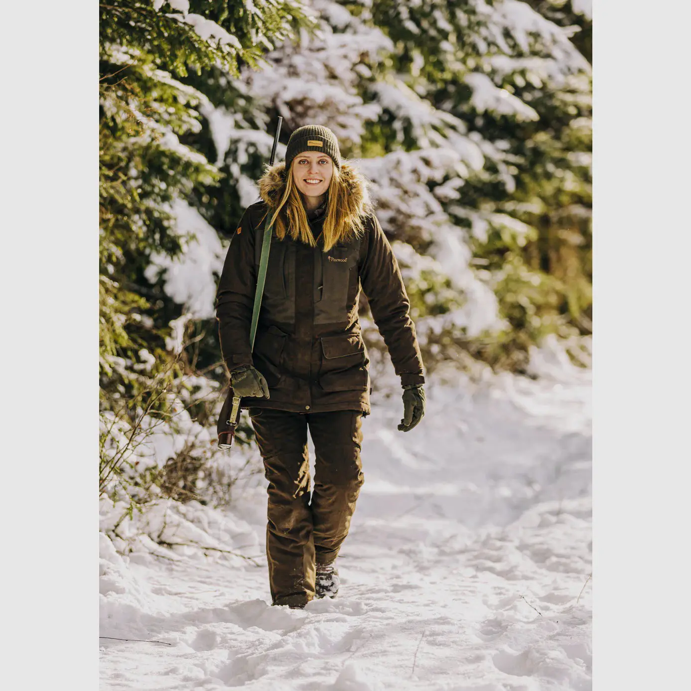 Pinewood Smaland Abisko 2.0 Damenjacke, Wildlederbraun, Bild 5 von 7