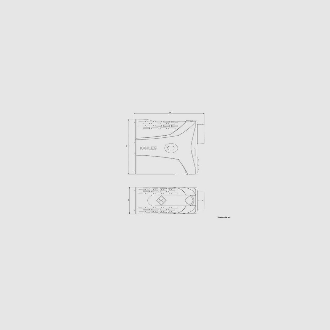KAHLES HELIA RF-M 7x25 Entfernungsmesser, Bild 10 von 11