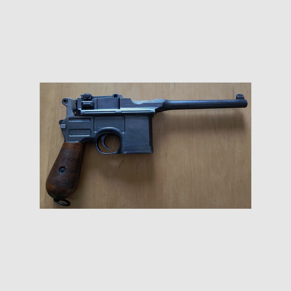 Mauser C96 Kal.7,63mmMauser mit Anschlagkasten