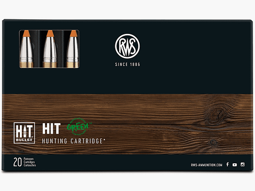 RWS 9.3x62 HIT 250 gr. - 20 pcs