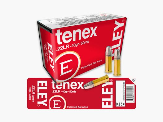 ELEY .22LR TENEX ammunition