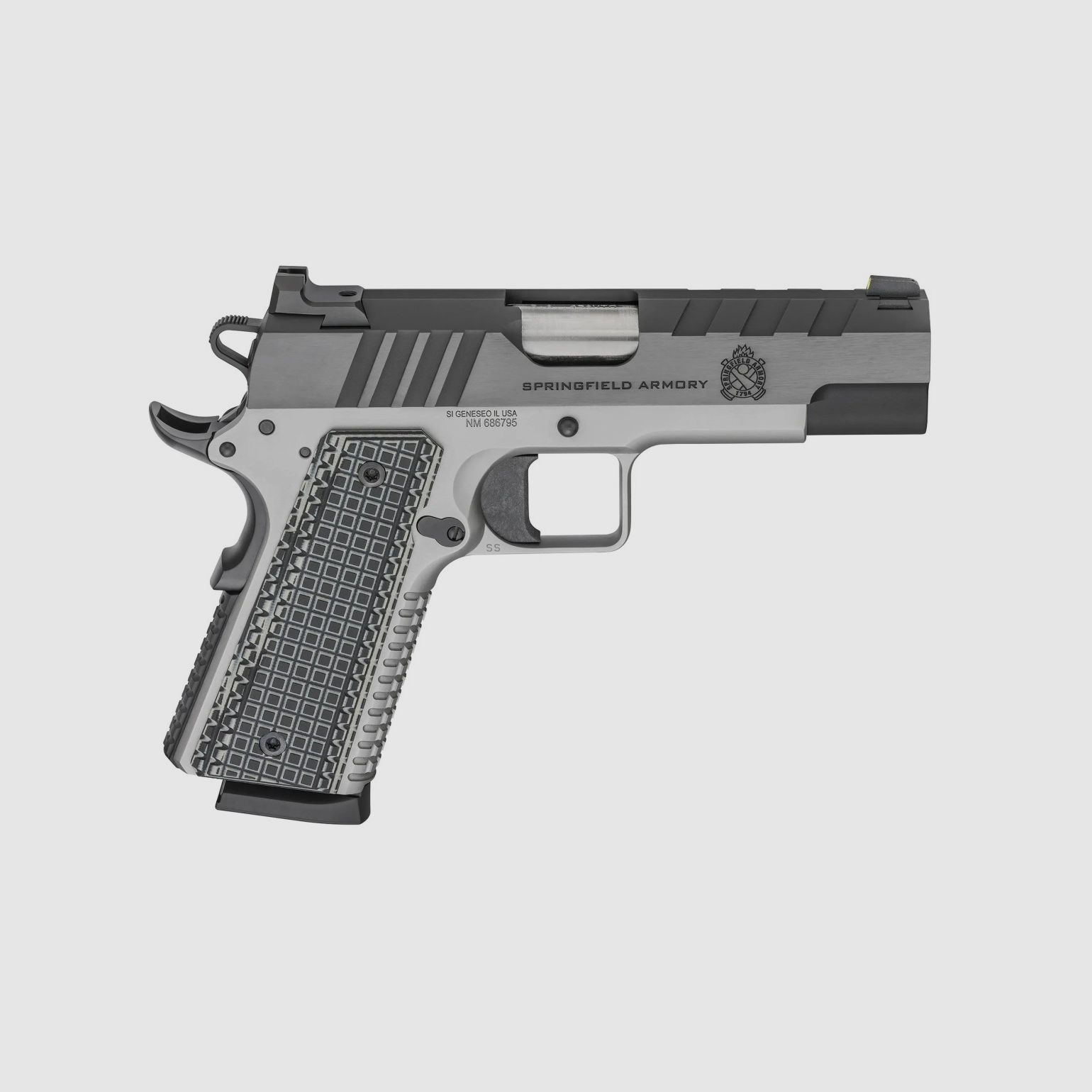 PISTOLE SPRINGFIELD ARMORY 1911 PISTOLE EMISSARY KAL. 45 ACP 4,25"