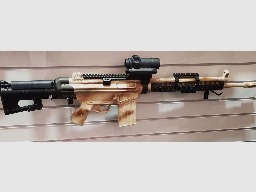 SPUHR G3 / HK41 Hinterschaft , Längenverstellbar mit Wangenauflage SAR M41 / MKE T41 / XR41 / BWT3D