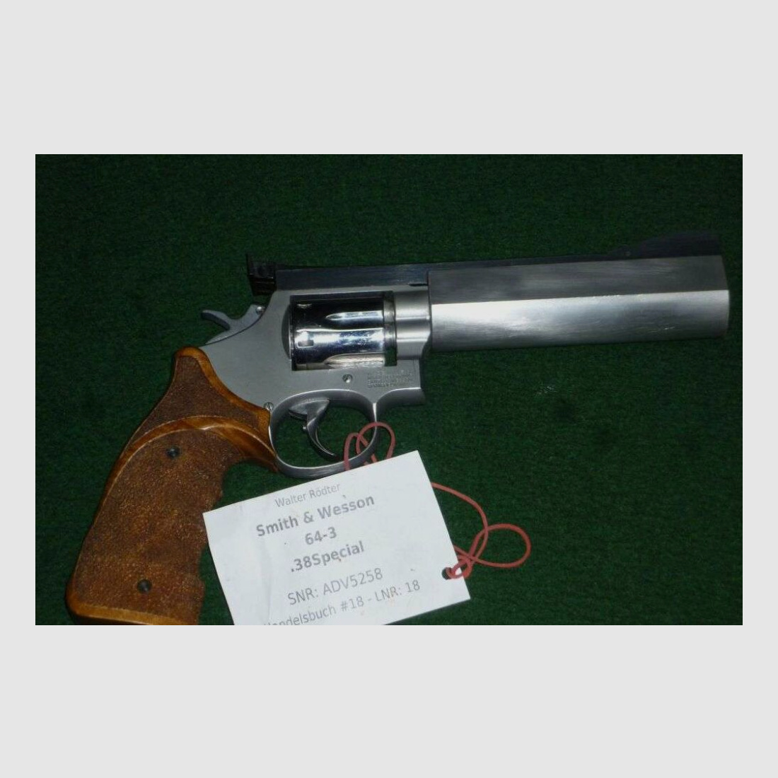 Smith & Wesson 64-3	 .38Special