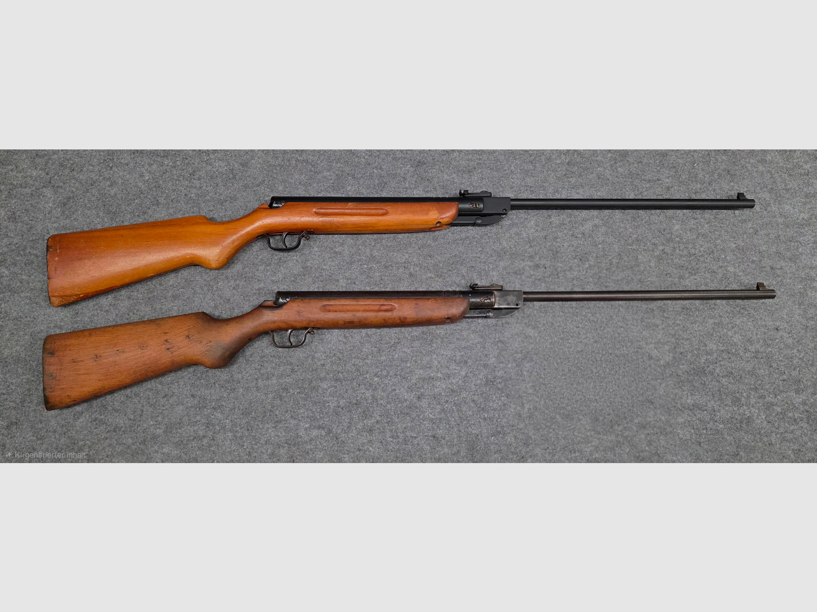 2 Stück im Konvolut zum Aufarbeiten Haenel Mod. III-284 III 284 Kal. 4,5mm Diabolo