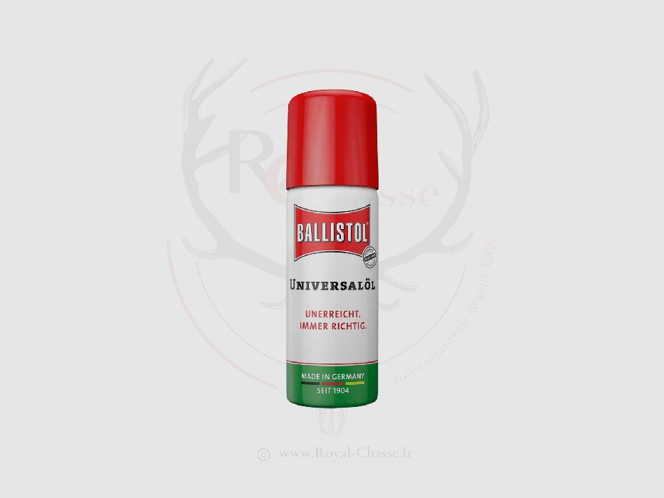 Aérosol huile universelle 50ml BALLISTOL
