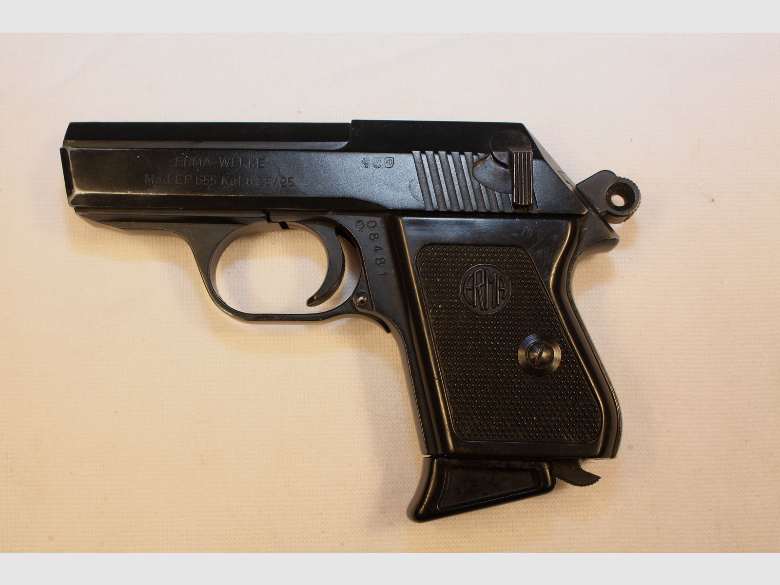 Erma Model 655 im Kaliber 6,35 Browning.